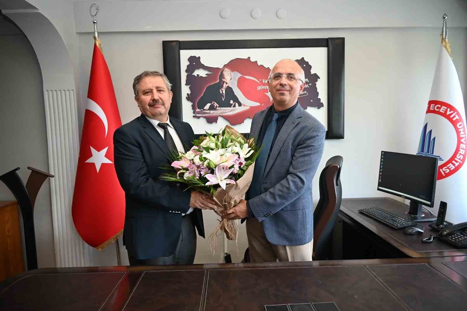 BEUN Mühendislik Fakültesi Dekanlığında devir teslim töreni gerçekleştirildi