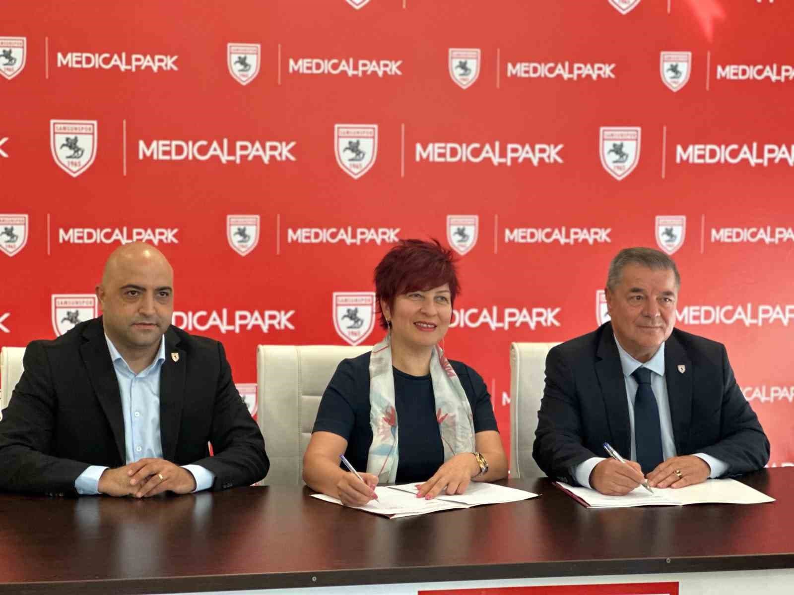 Samsunspor Kadın Voleybol Takımının sponsoru Medical Park oldu