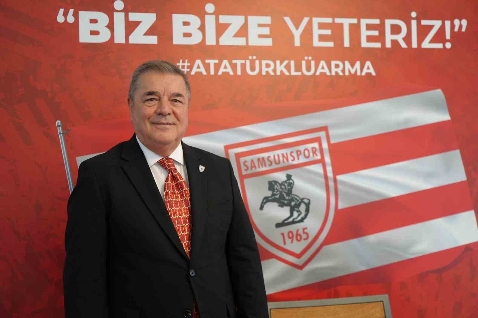 Samsunspor Başkanvekili Bilen: "Forma konusu spekülasyon, hedefimiz avantajlı skor"