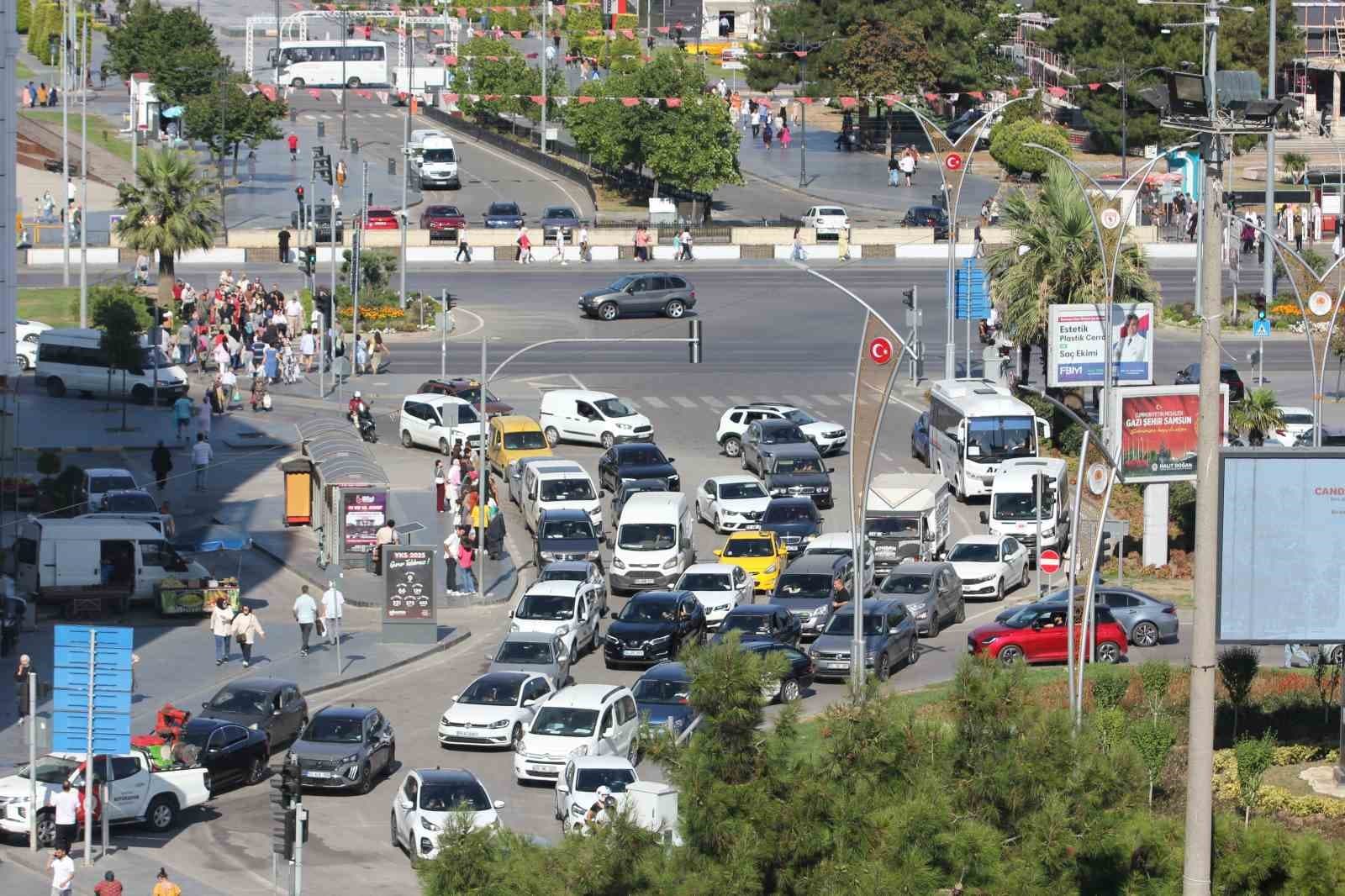 Samsun’da motorlu kara taşıt sayısı bir yılda 40 bin 939 arttı