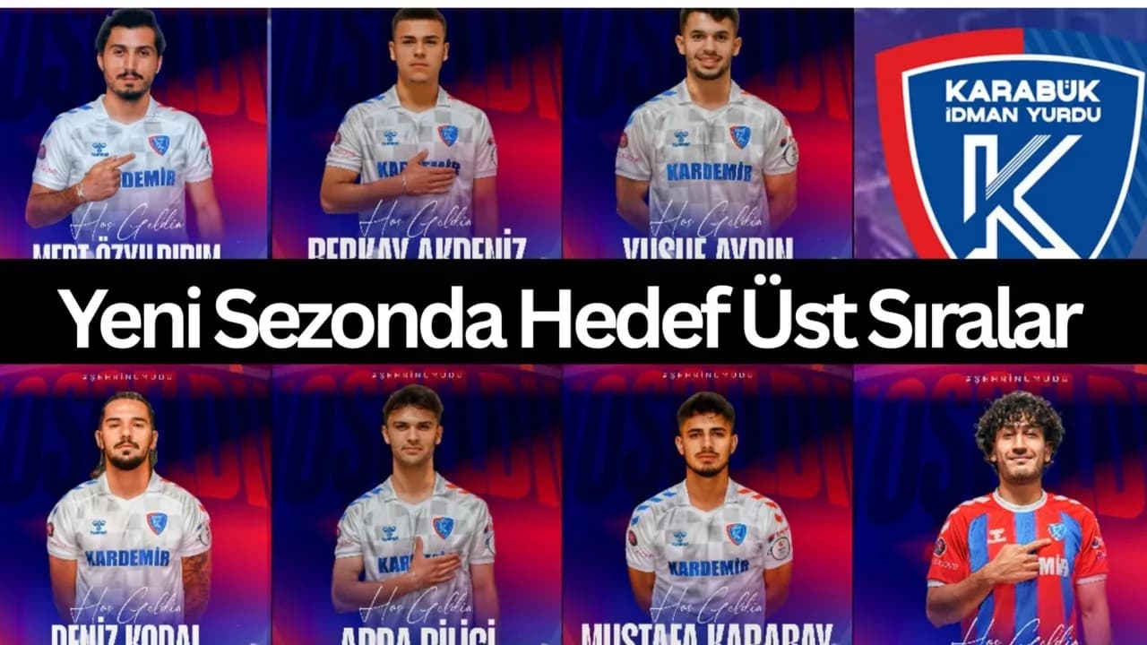 Karabük İdmanyurdu FK’dan 11 Yeni Transferle Güçlü Kadro