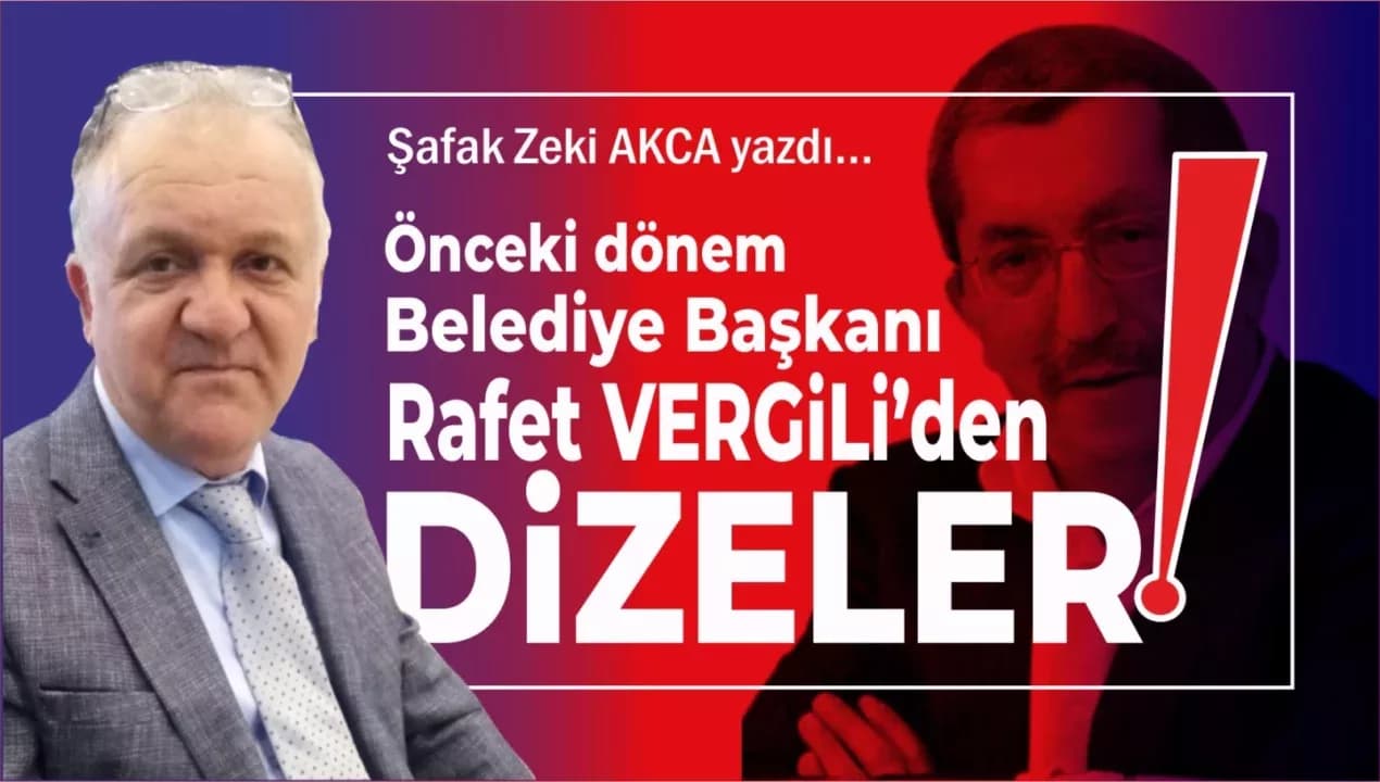 Önceki Dönem Belediye Başkanından Dizeler!