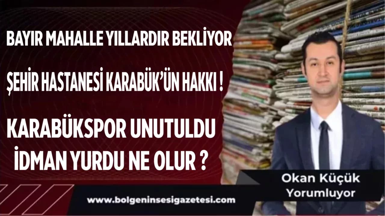 BAYIR MAHALLE YILLARDIR BEKLİYOR