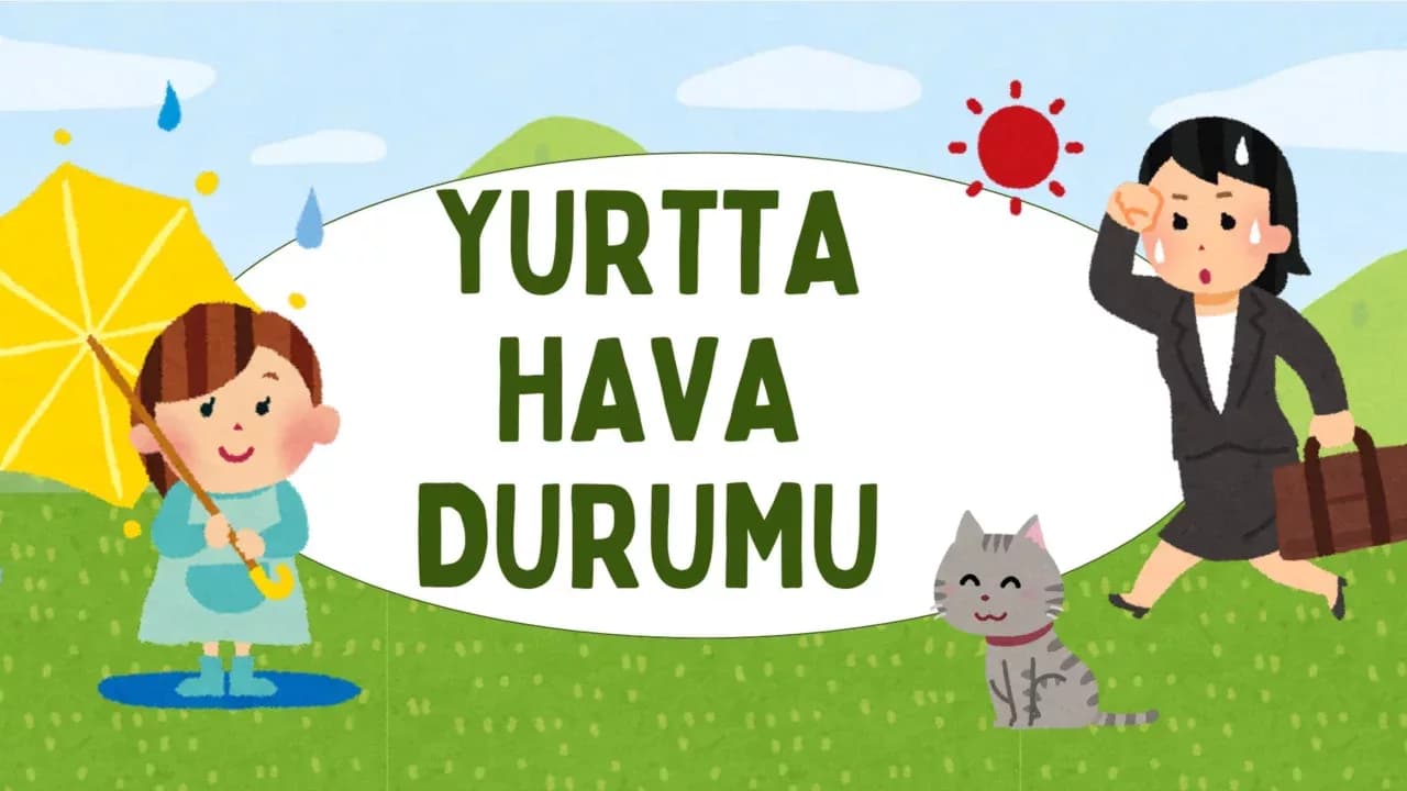 Yurtta hava durumu