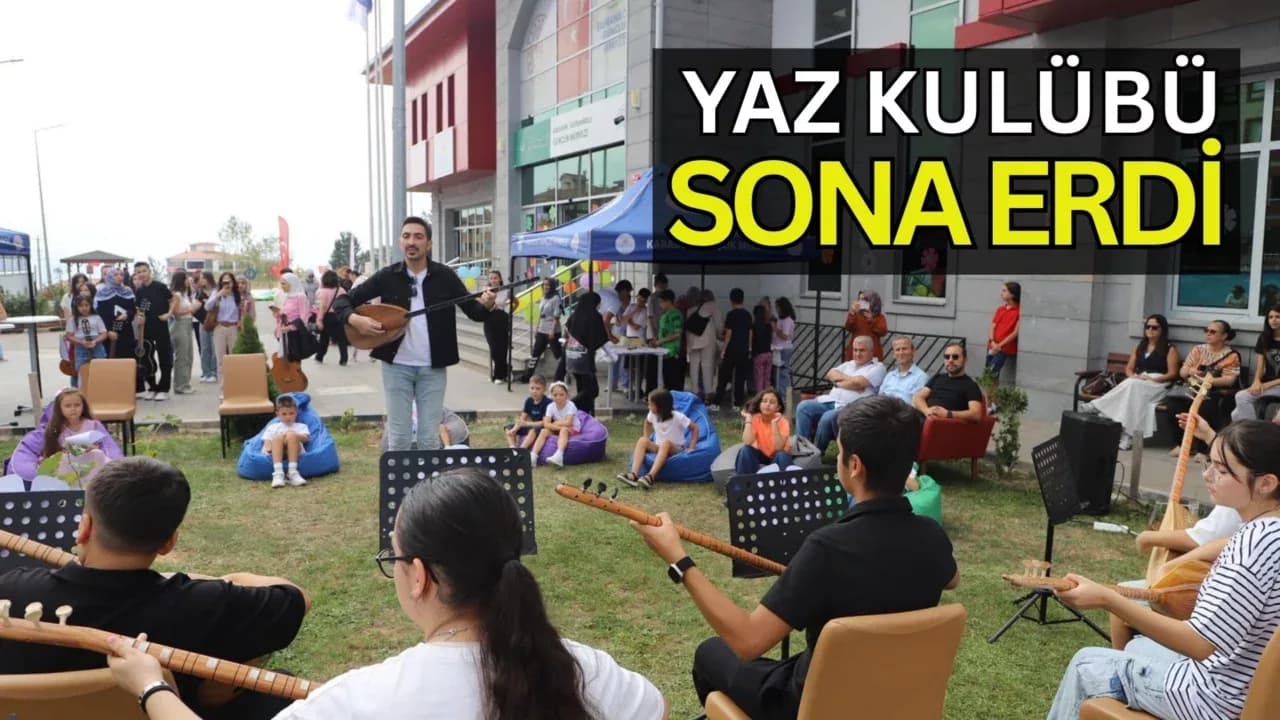 Safranbolu Gençlik Merkezi Yaz Kulübü Sona Erdi