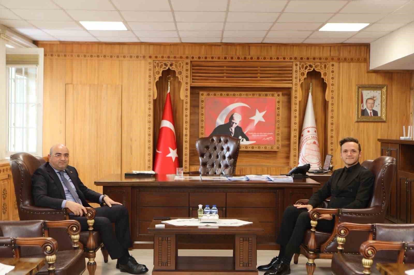 Basın Savcısı Oğuz Yılmaz’dan Kaymakam Baskın’a hayırlı olsun ziyareti