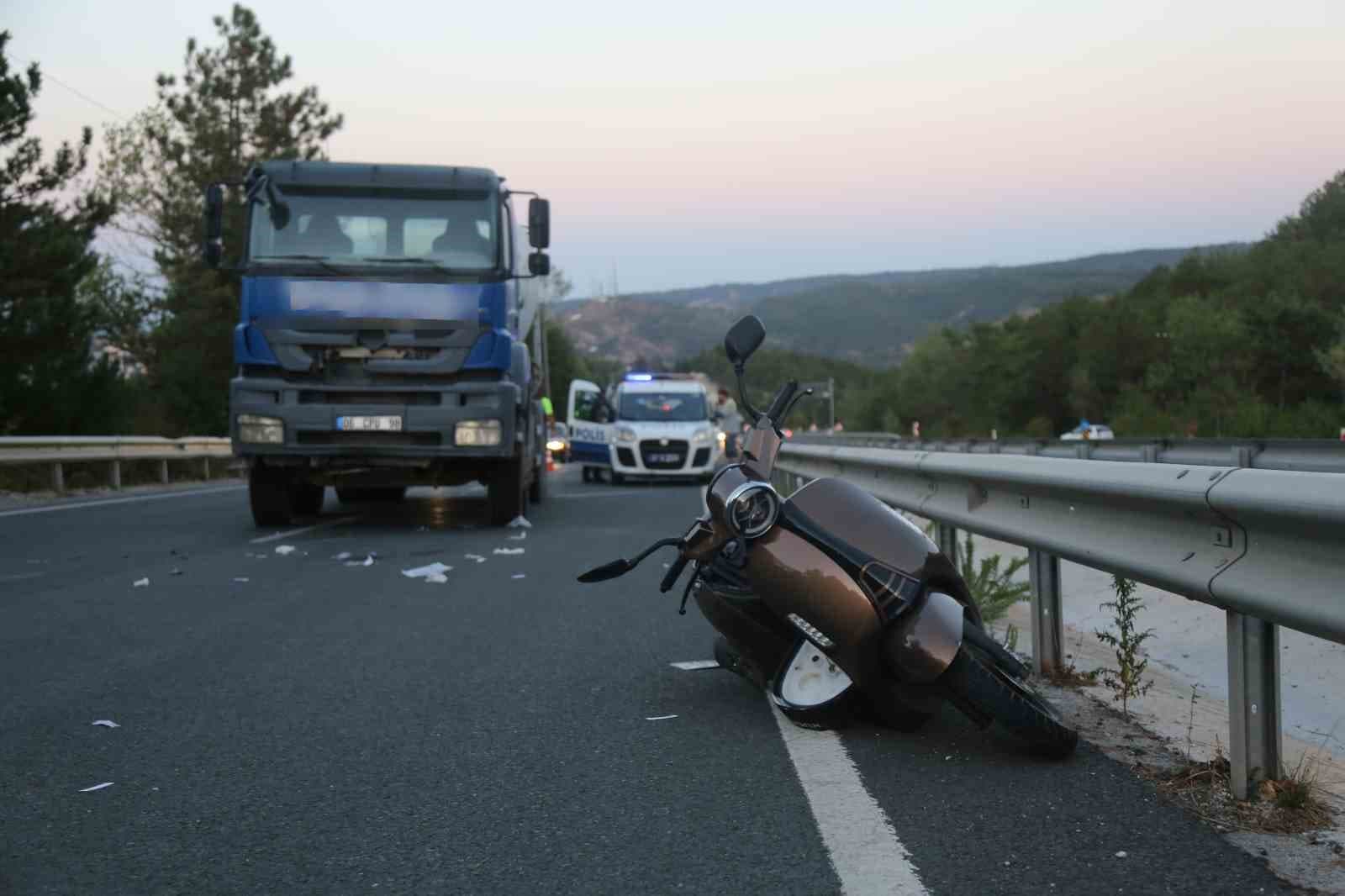 Ölümle sonuçlanan kazaya sebep olan beton mikseri sürücüsünün yargılanmasına devam edildi
