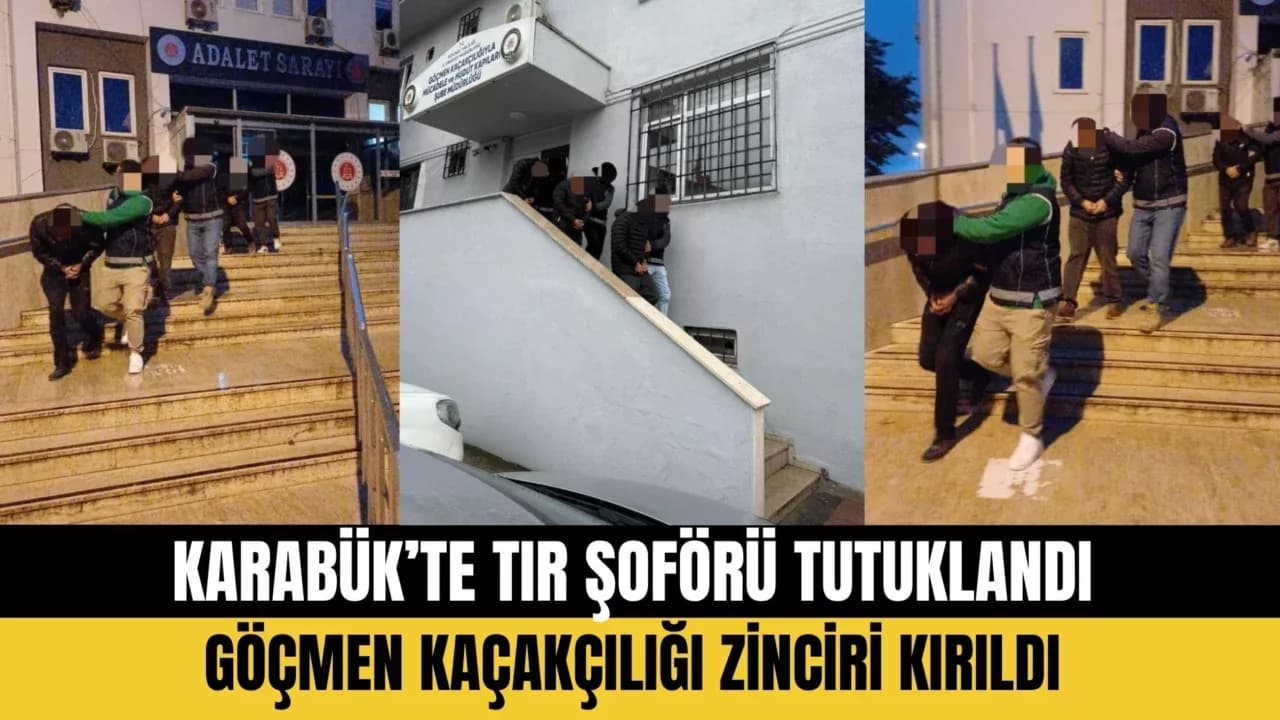 Karabük'te Göçmen Kaçakçısı Tutuklandı