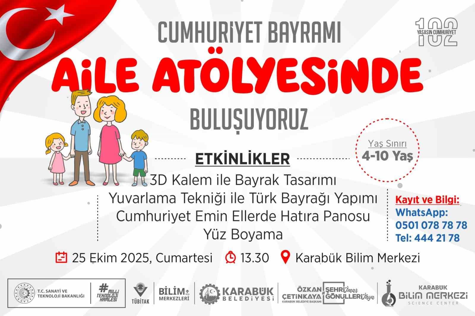 Karabük Belediyesinden 29 Ekim’e özel etkinlik