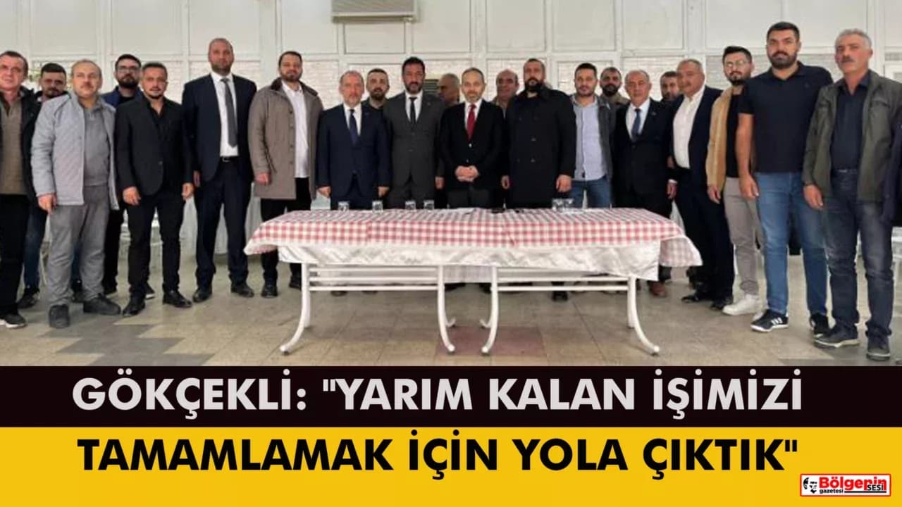 Karabük Esnaf ve Sanatkarlar Odası'na Gökçekli Aday Olduğunu Açıkladı