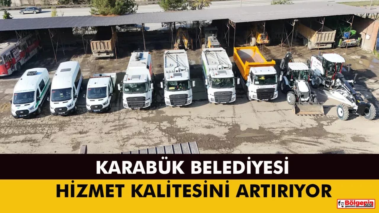 Karabük Belediyesi Araç Filosunu Güçlendiriyor