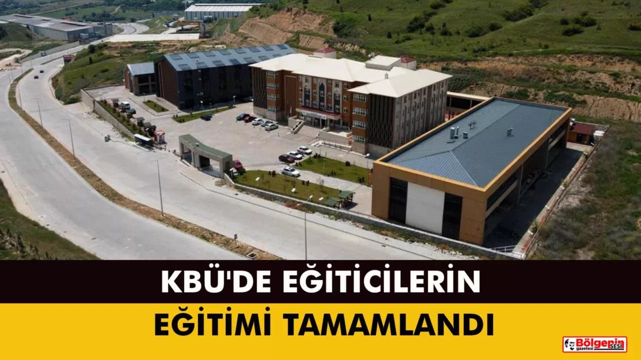 KBÜ'de Eğiticilerin Eğitimi Tamamlandı