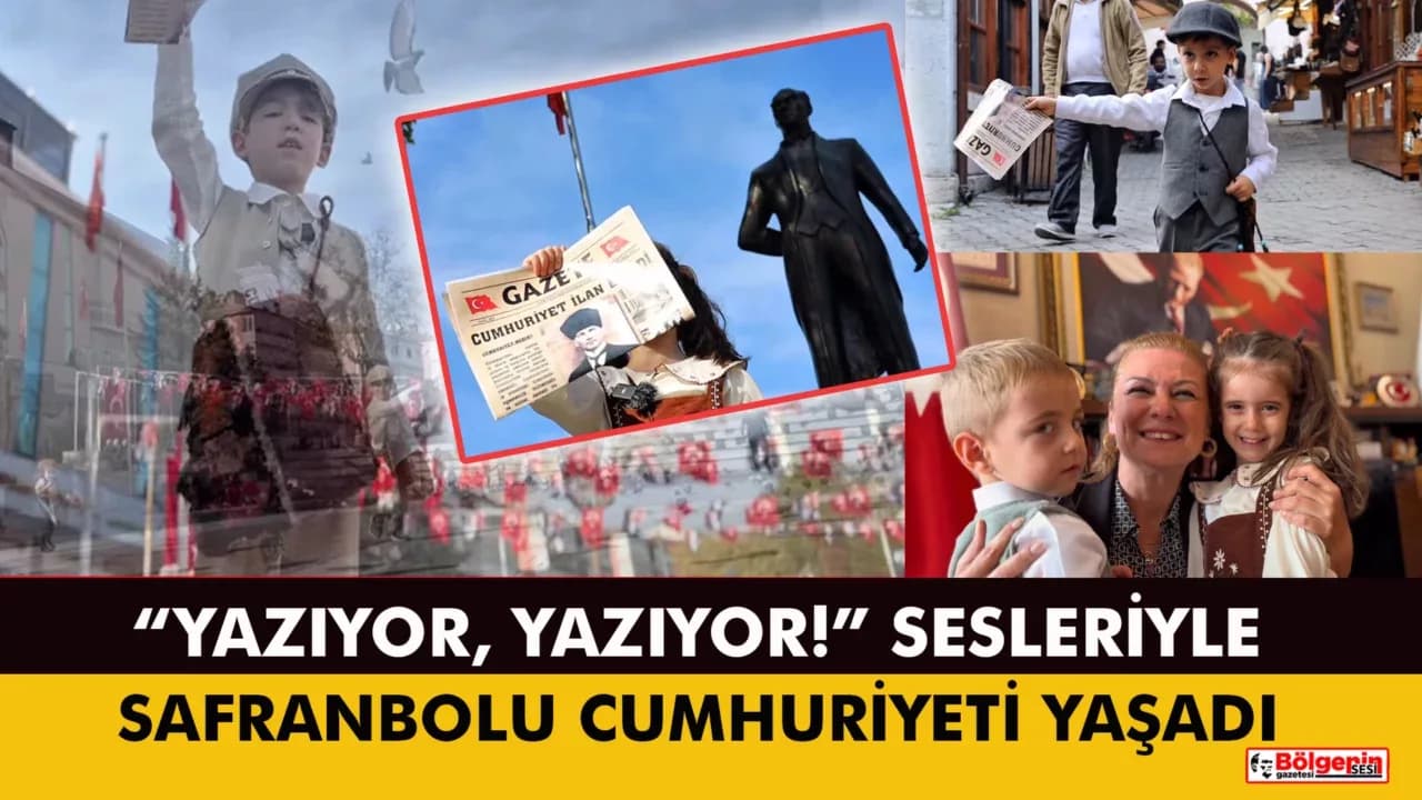 Cumhuriyetin Çocukları Safranbolu’da 29 Ekim’i Duygu Dolu Kliple Kutladı