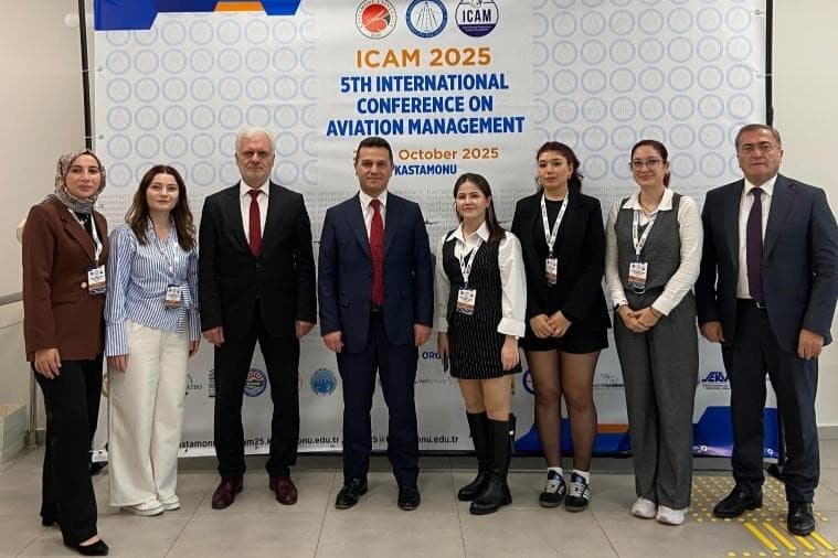 Kastamonu Üniversitesi, 5. Uluslararası Havacılık Yönetimi Kongresi’ne ev sahipliği yaptı