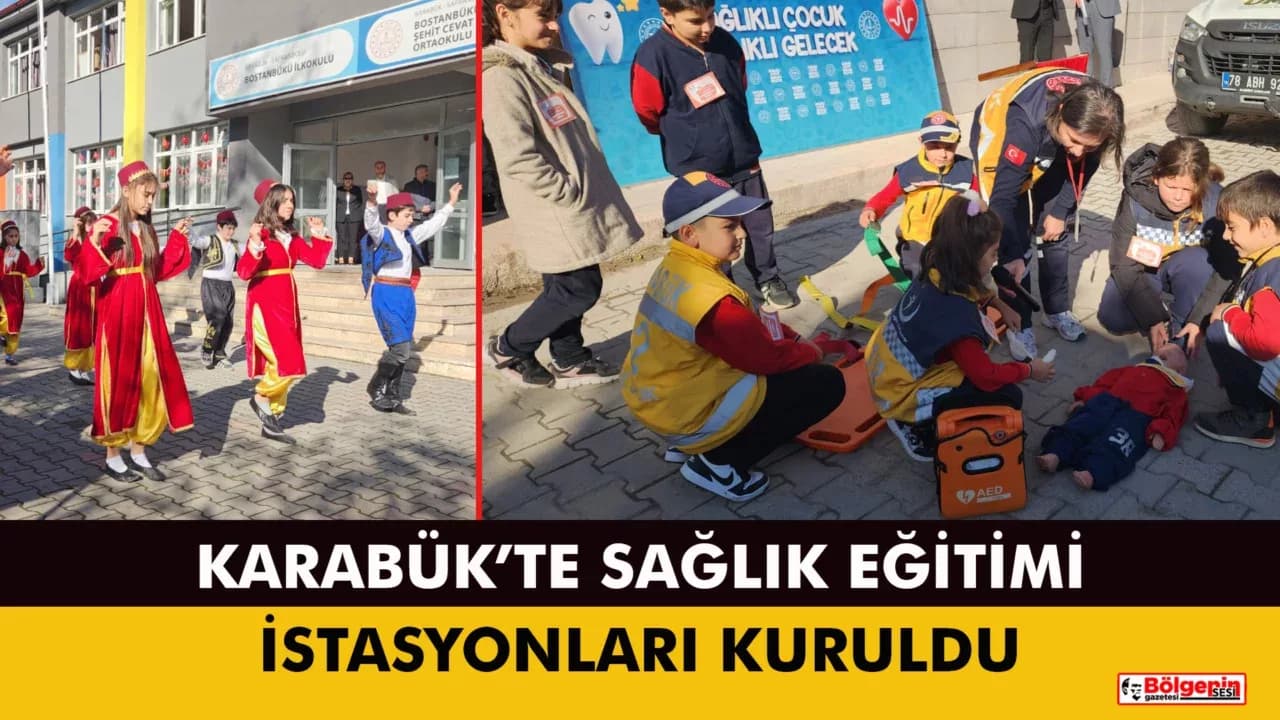 KARABÜK'TE “SAĞLIKLI ÇOCUK, SAĞLIKLI GELECEK” PROGRAMI DEVAM EDİYOR