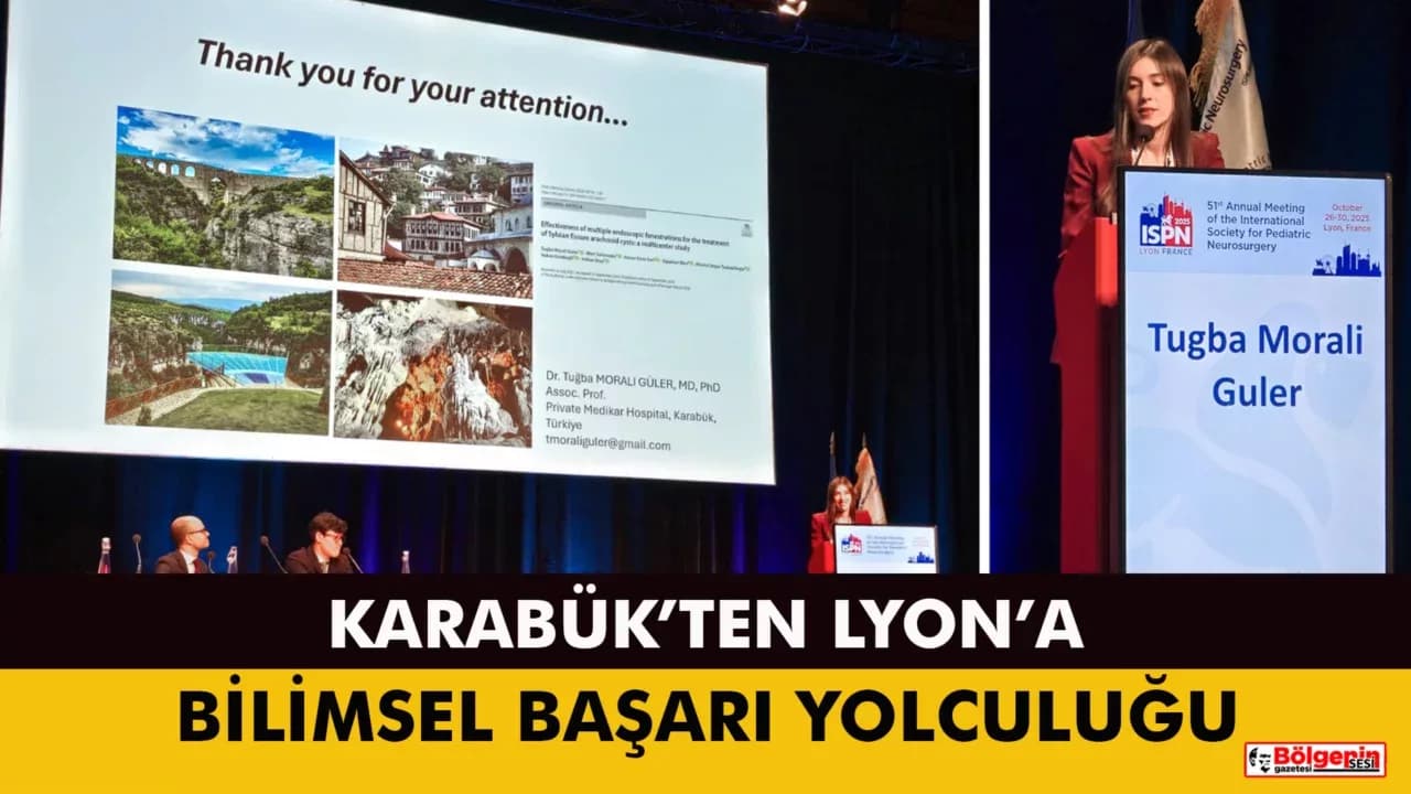 KARABÜK'TEN LYON’A BİLİMSEL BAŞARI YOLCULUĞU