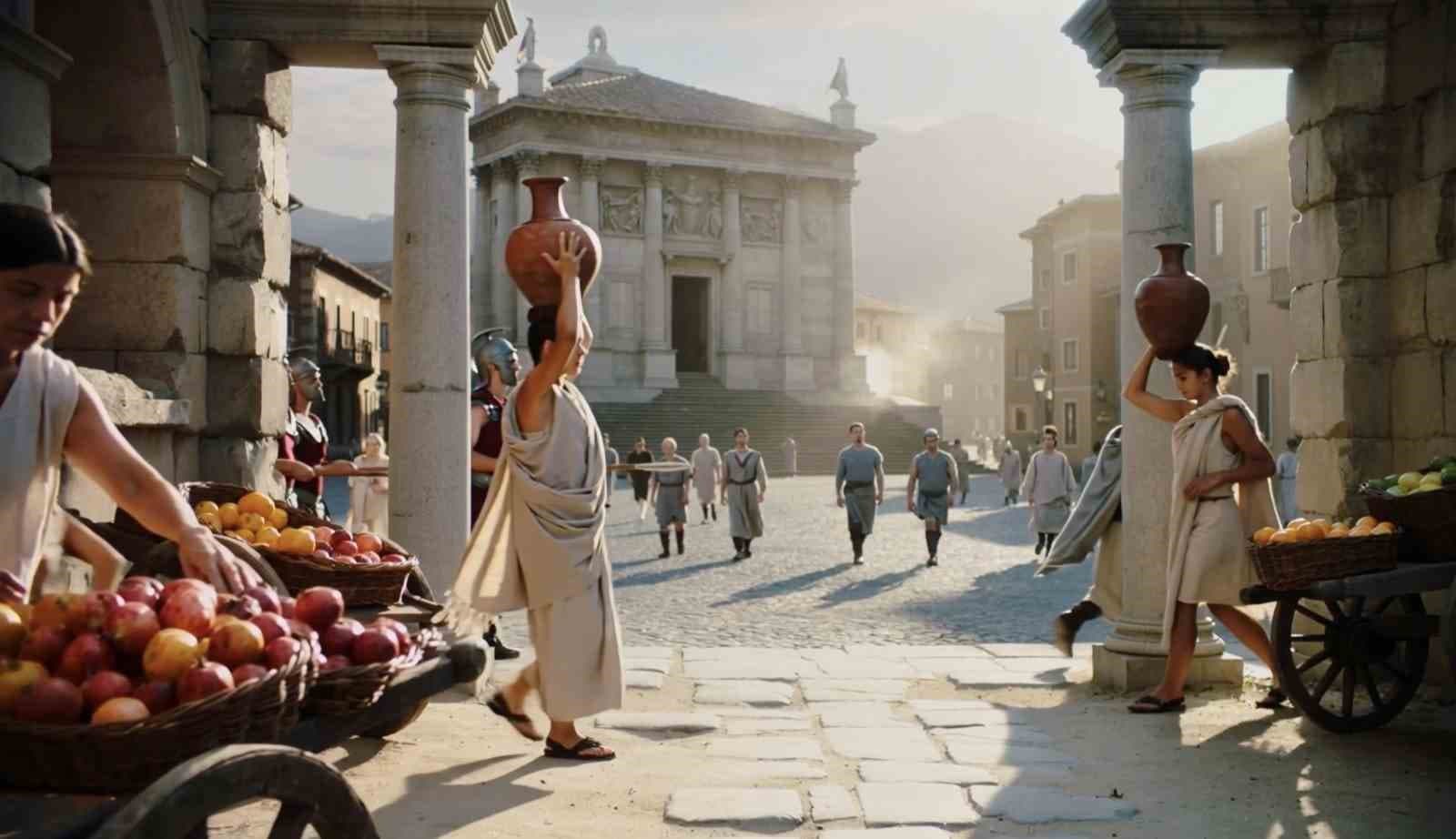 Pompeiopolis Antik Kenti’nde 2 bin yıllık tarih yapay zekayla canlandı