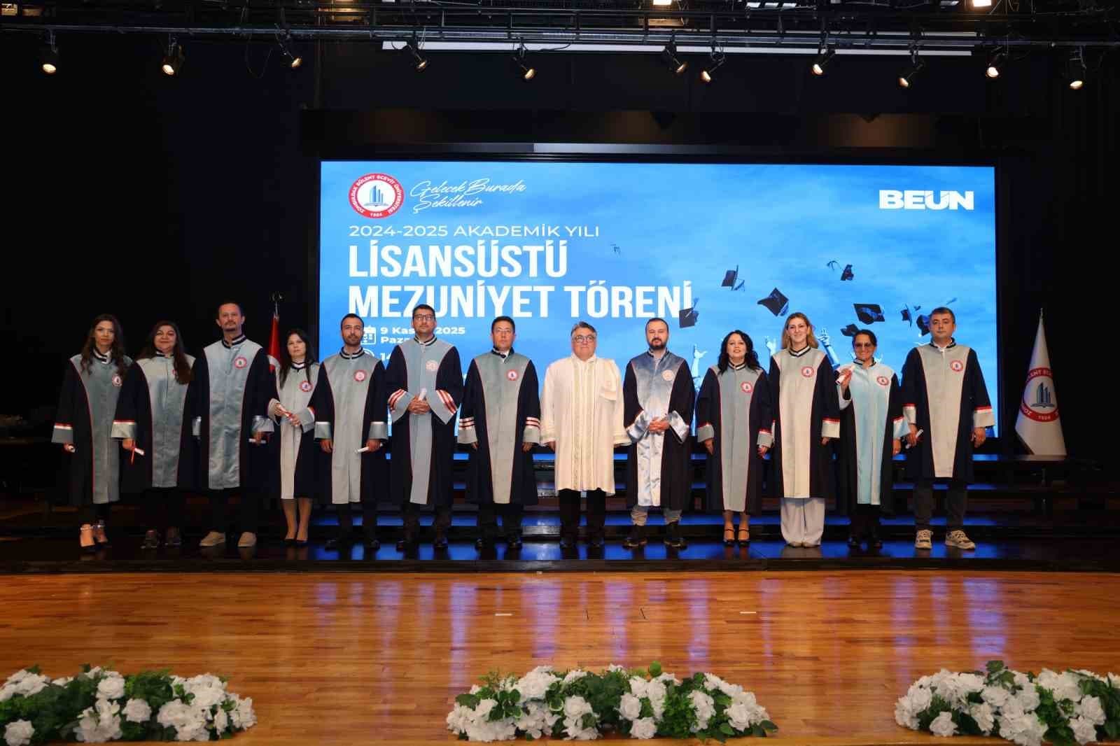 BEUN’da 2024-2025 Akademik Yılı Lisansüstü mezuniyet töreni coşkusu