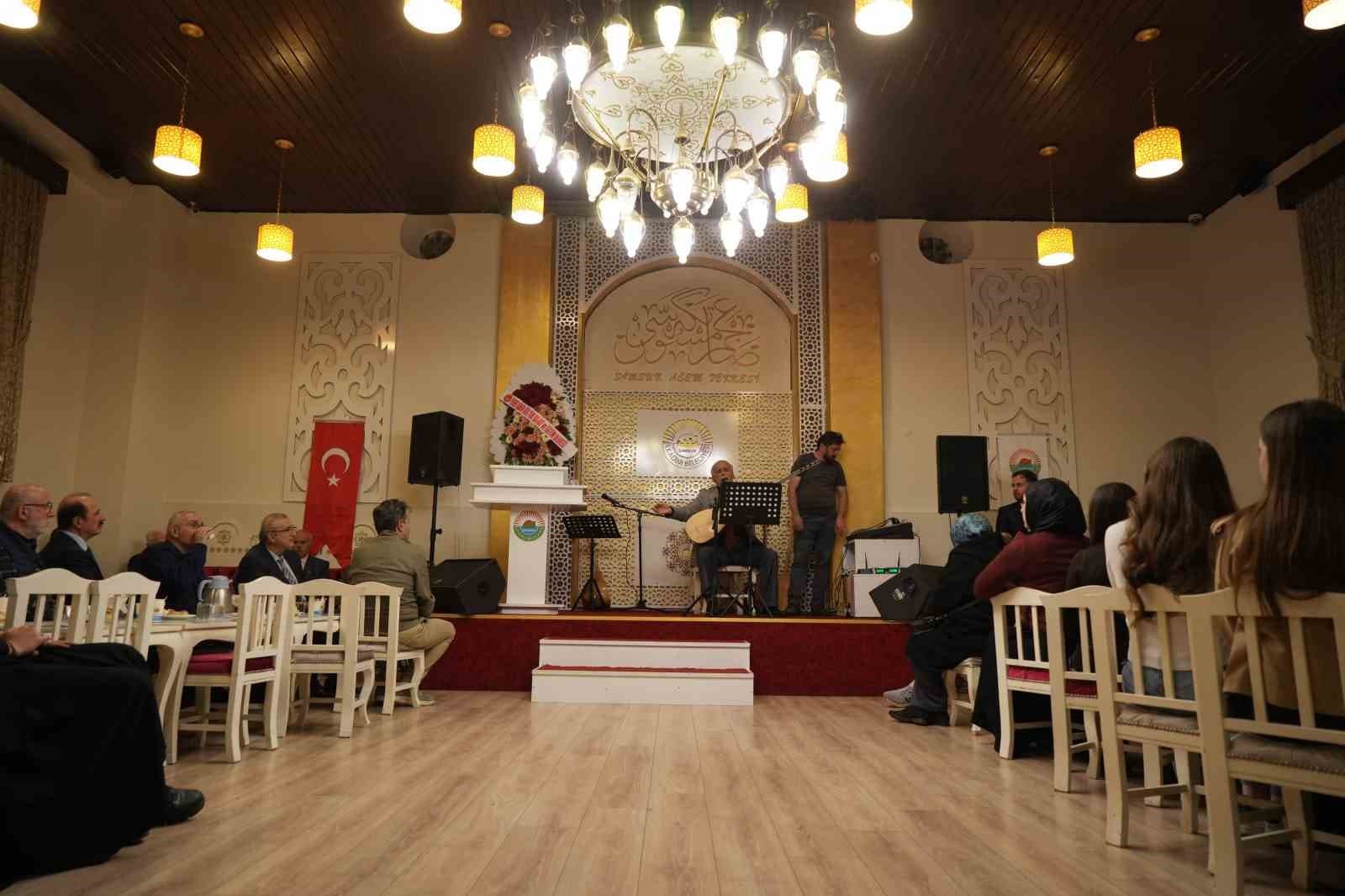 Aşık Ramazan Yavuz Arslan için vefa gecesi: Ömürde 70, sanatta 55. yıl