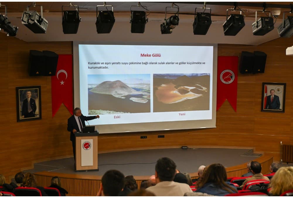 Prof. Dr. Aydın: ’2030 yılına kadar su kaynaklarında yüzde 10 azalma bekleniyor’