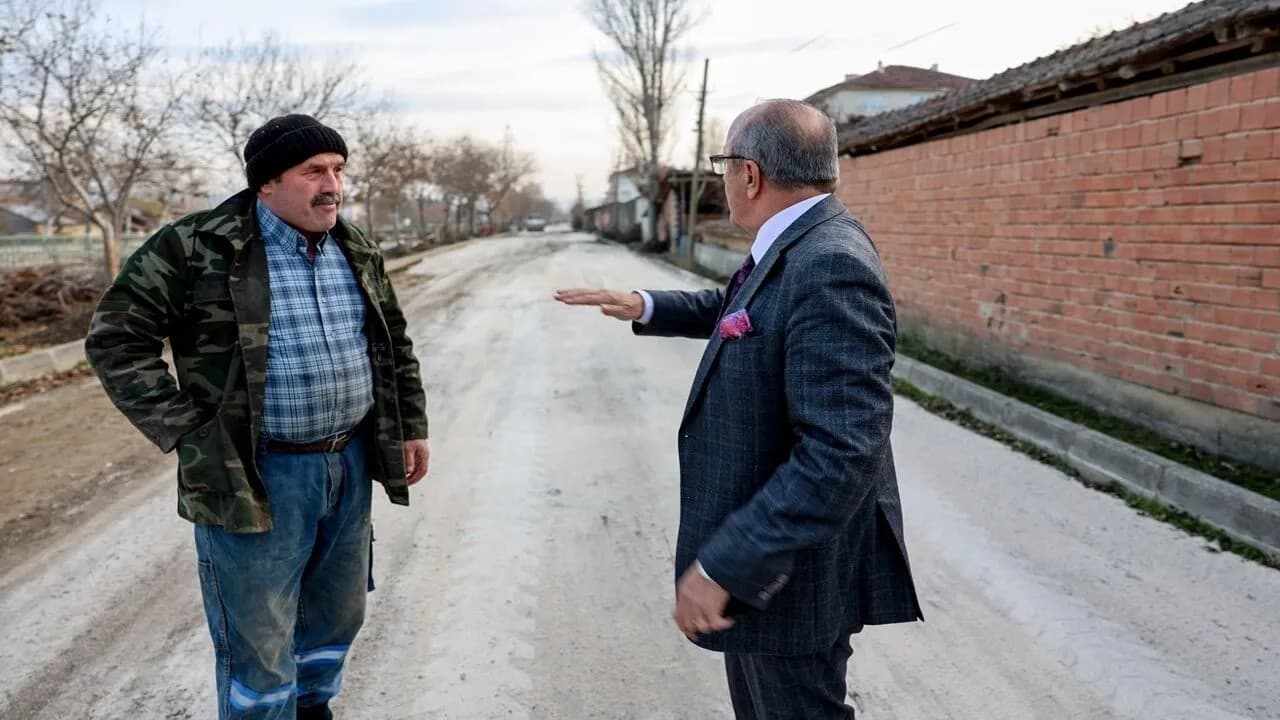 Taşköprü Belediyesi, yol yapım ve çevre düzenleme çalışmalarına aralıksız devam ediyor