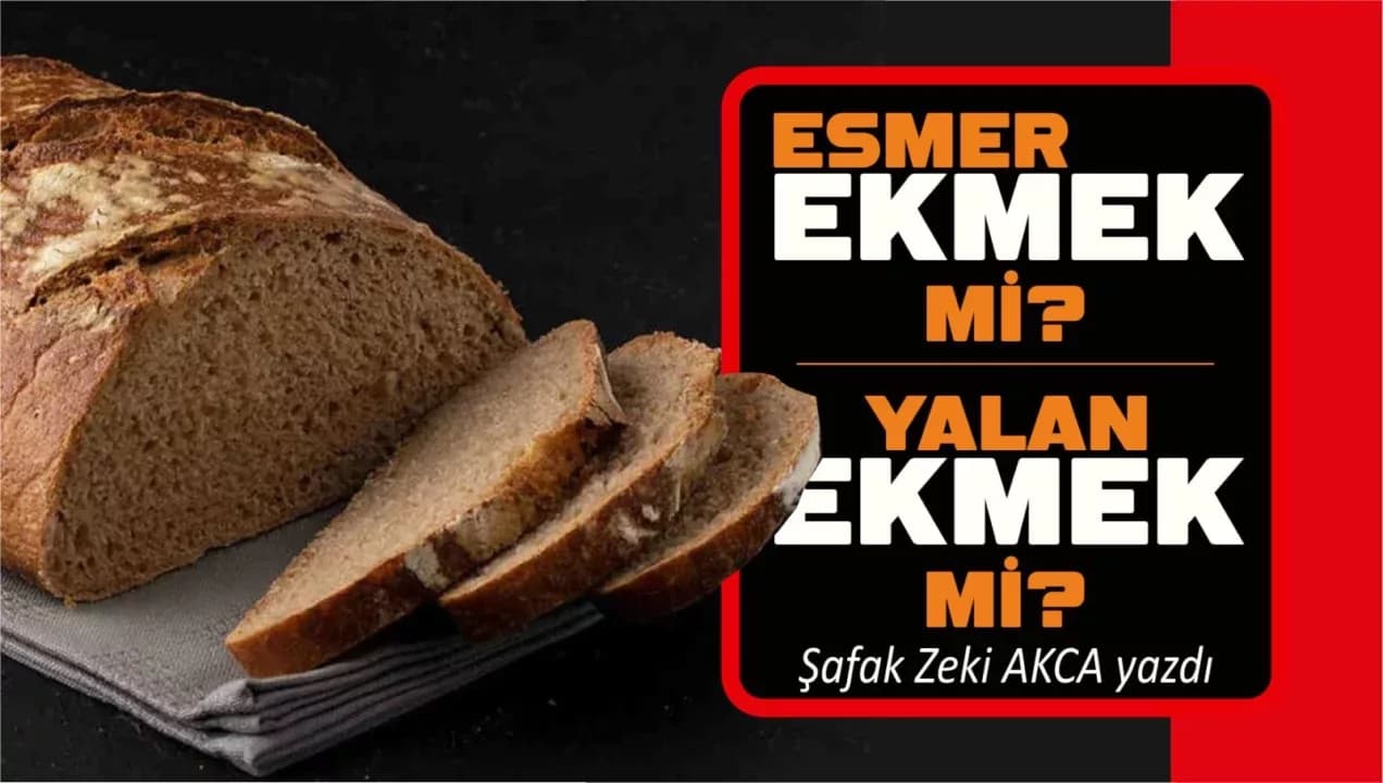 ESMER EKMEK DİYE KANDIRILIYORMUYUZ?