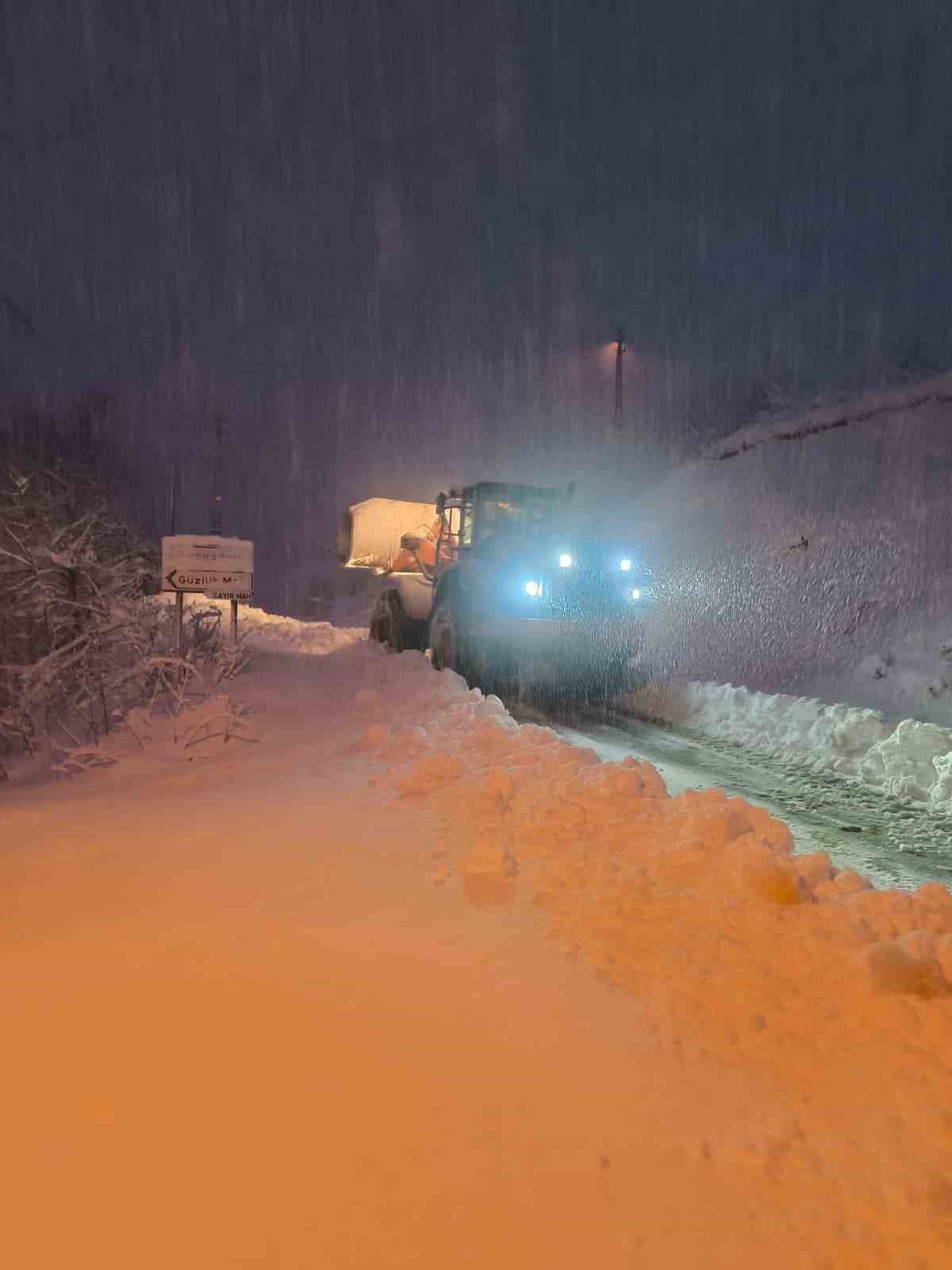 Kastamonu’da kapalı köy yolu sayısı 616’ya düştü