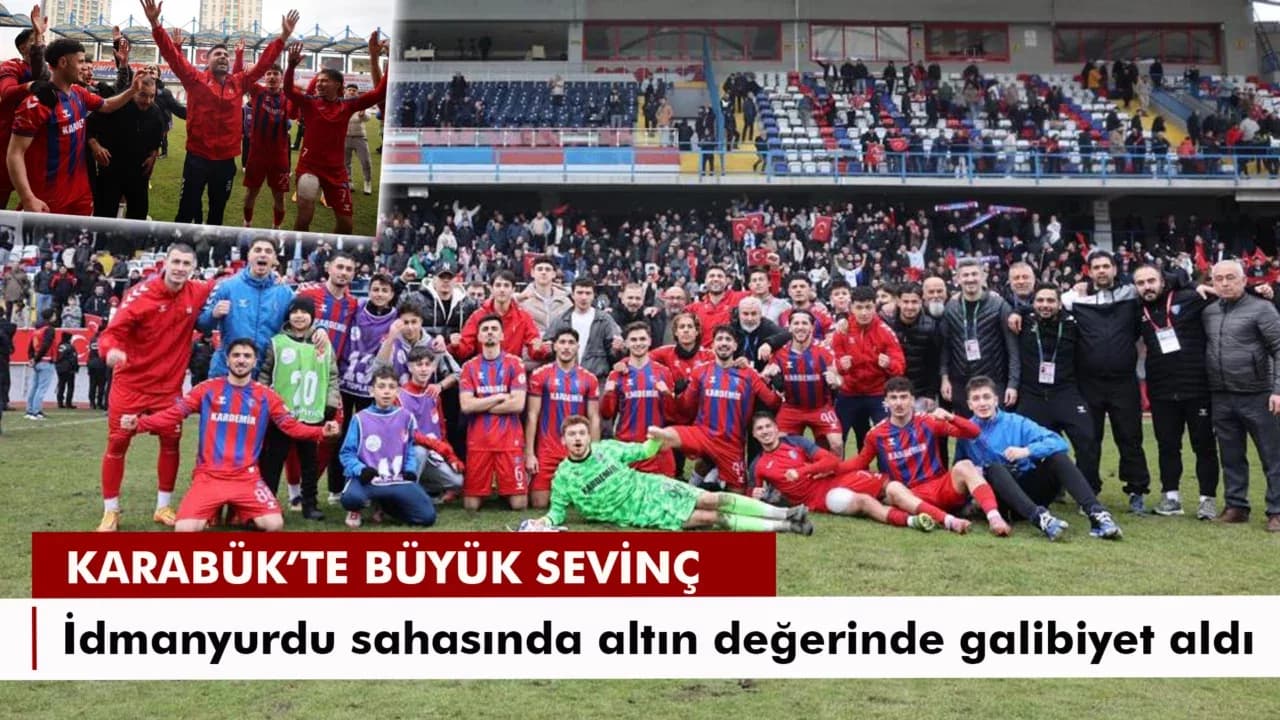 TFF 3. Lig: Karabük İdmanyurduspor: 1 - Düzcespor: 0