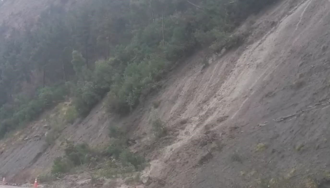 Kastamonu’da yağışların ardından heyelanlar meydana geldi