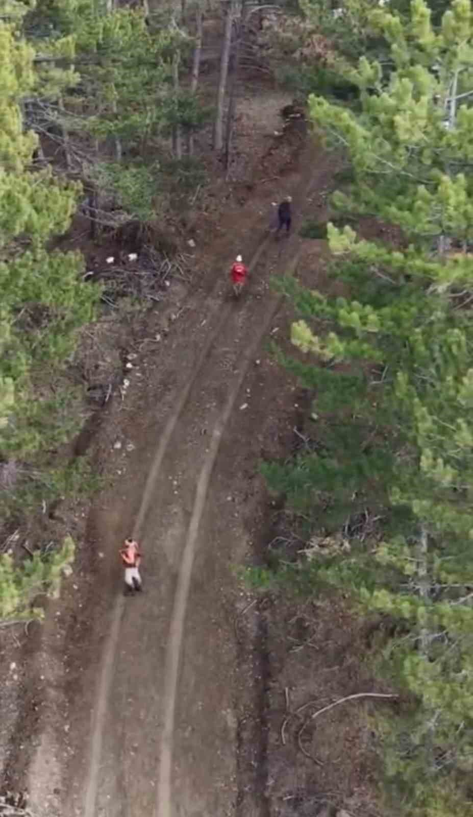 Karabük’te yasa dışı avcılık yapanlar dron ile tespit edildi