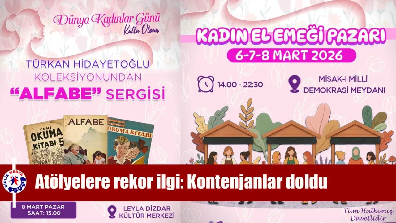 Safranbolu’da 8 Mart: Emek ve sanatla hak mücadelesi
