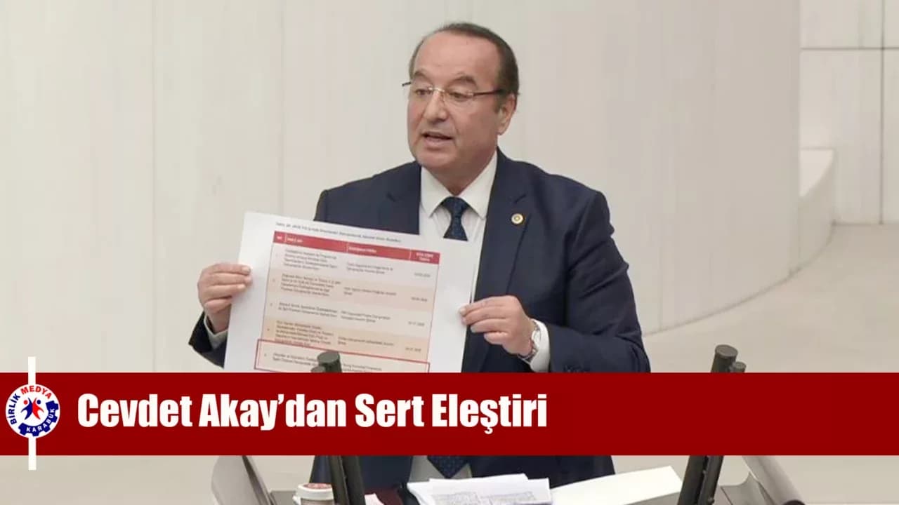 Akay: “Köprü ve otoyolların özelleştirilmesi için düğmeye basıldı”