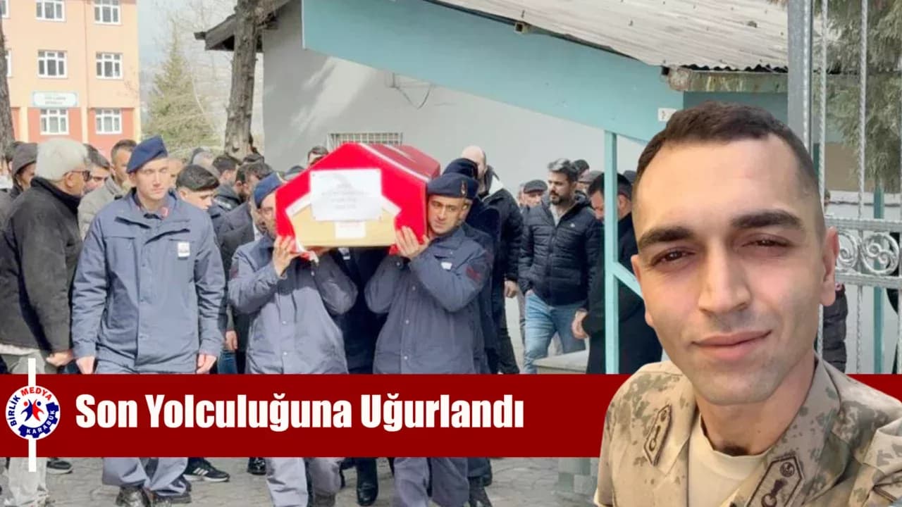 Gümüşhane'de vefat eden askeri personel Karabük’te toprağa verildi
