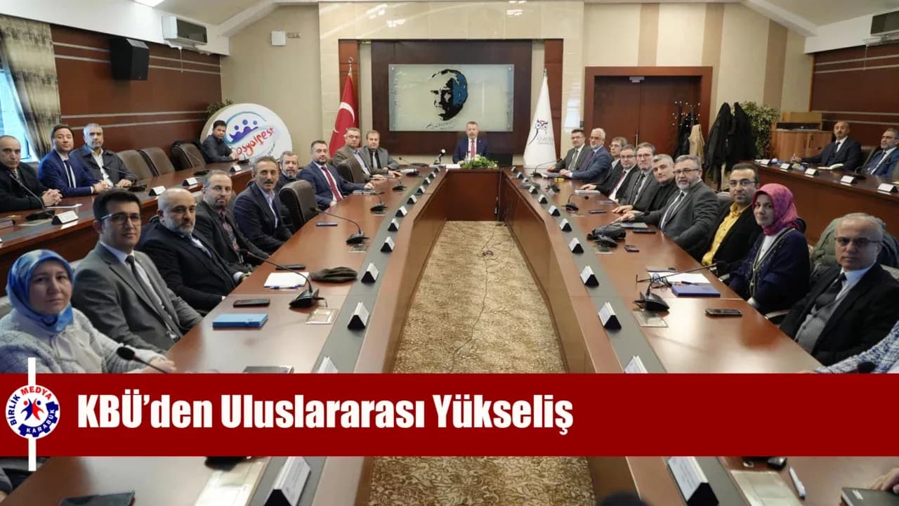 KBÜ Mart Senatosu’nda Türkiye ve Uluslararası Sıralamalardaki Yükseliş Öne Çıktı