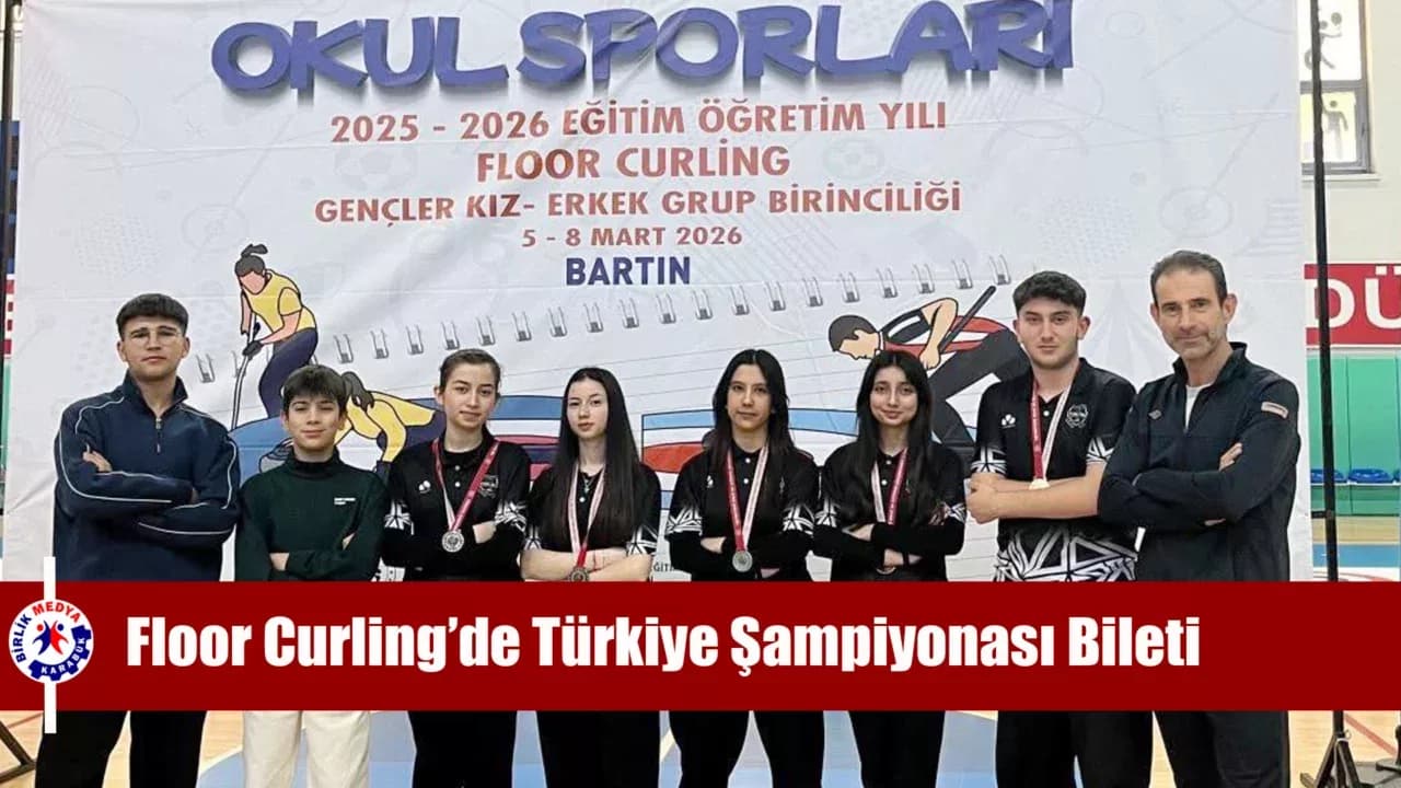 Floor Curling’de Türkiye Şampiyonası Bileti