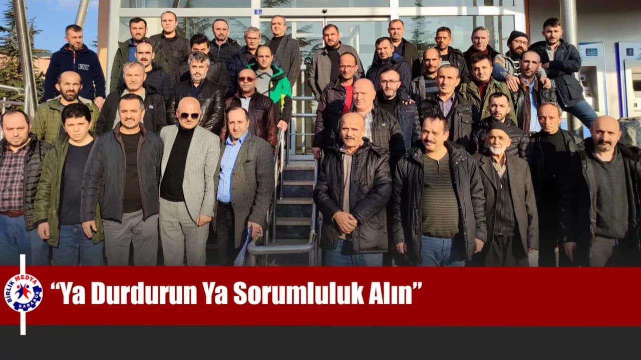 Gerede Çayı İçin “Ya Durdurun Ya Sorumluluk Alın” Çağrısı