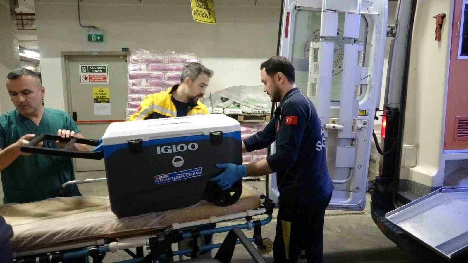 Taciz mağduru genç kızın bağışlanan organları 4 ayrı ile gönderildi