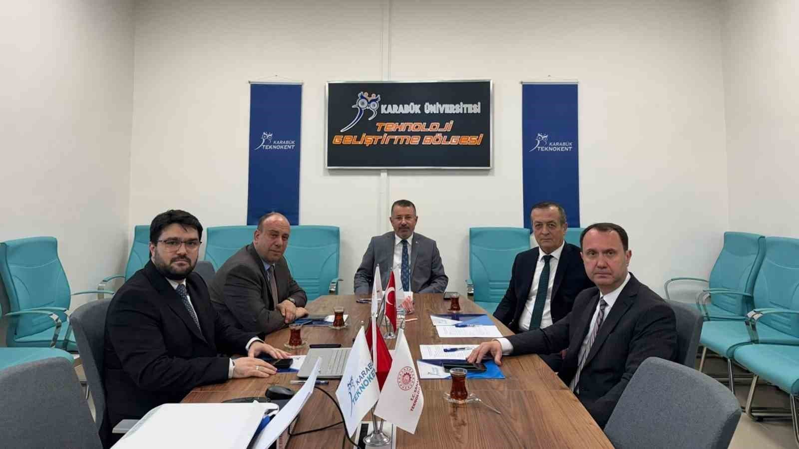 Karabük Teknokent’te mart ayı yönetim kurulu toplantısı yapıldı