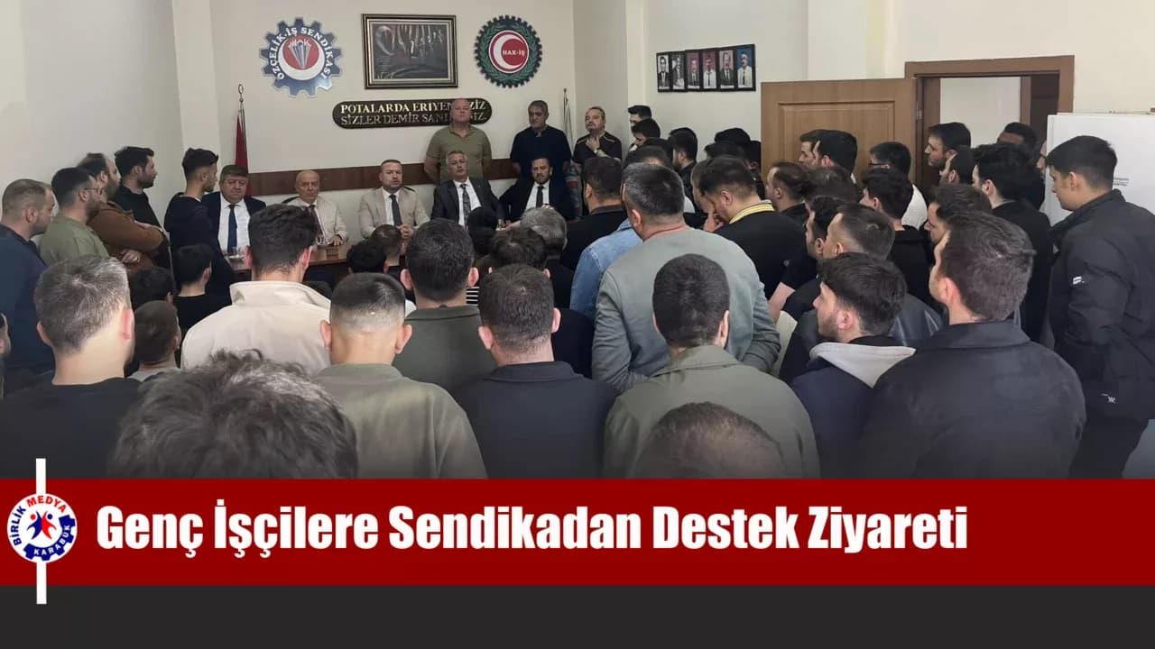 Özçelik-İş’ten KARDEMİR’de Göreve Başlayan Genç İşçilere Ziyaret