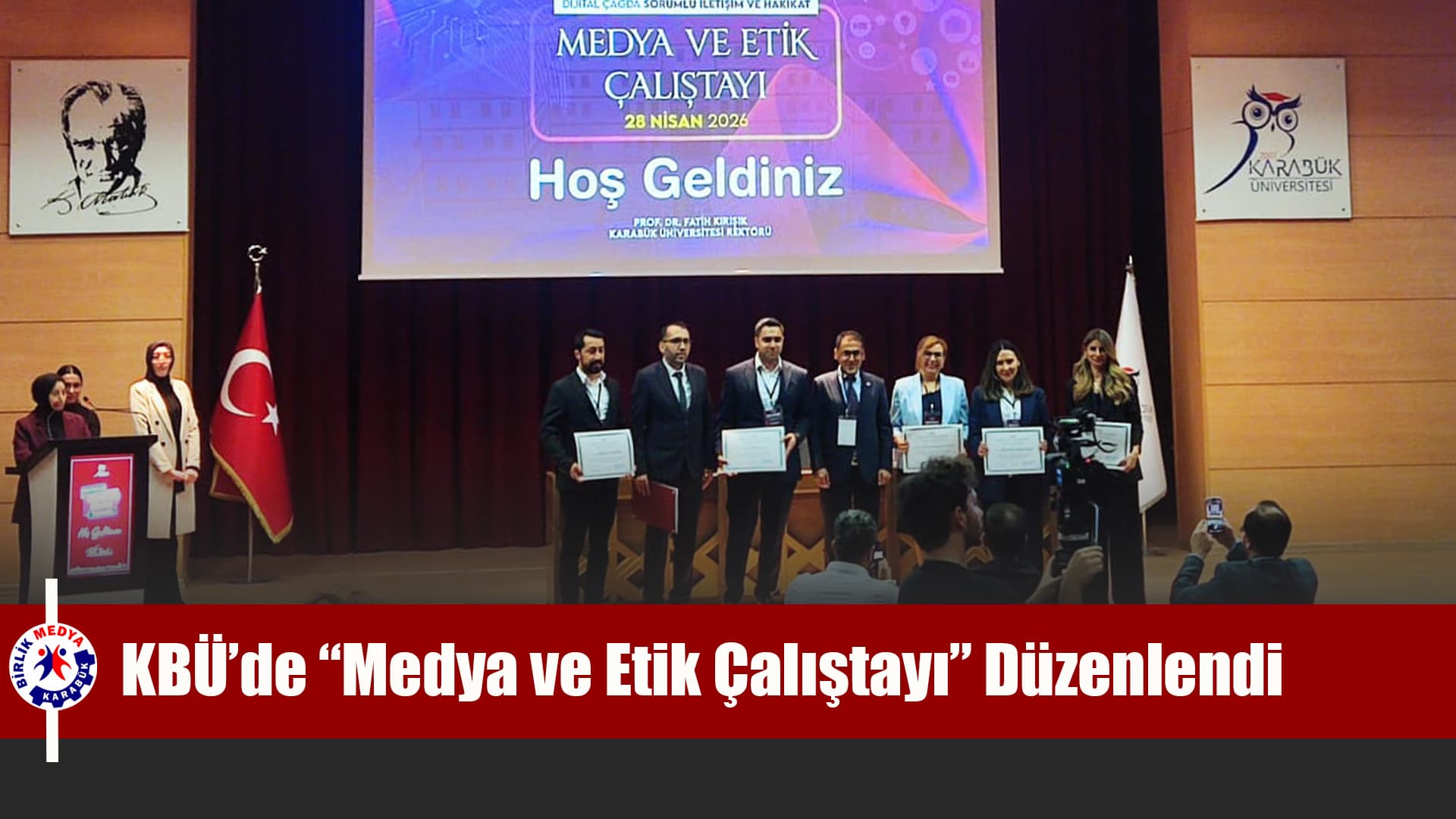 İletişimin Duayenleri Karabük'te bir araya geldi