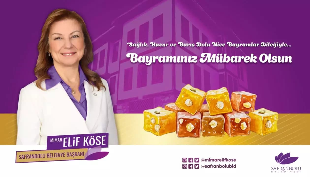 Safranbolu Belediye Başkanı Köse'den Kurban Bayramı mesajı