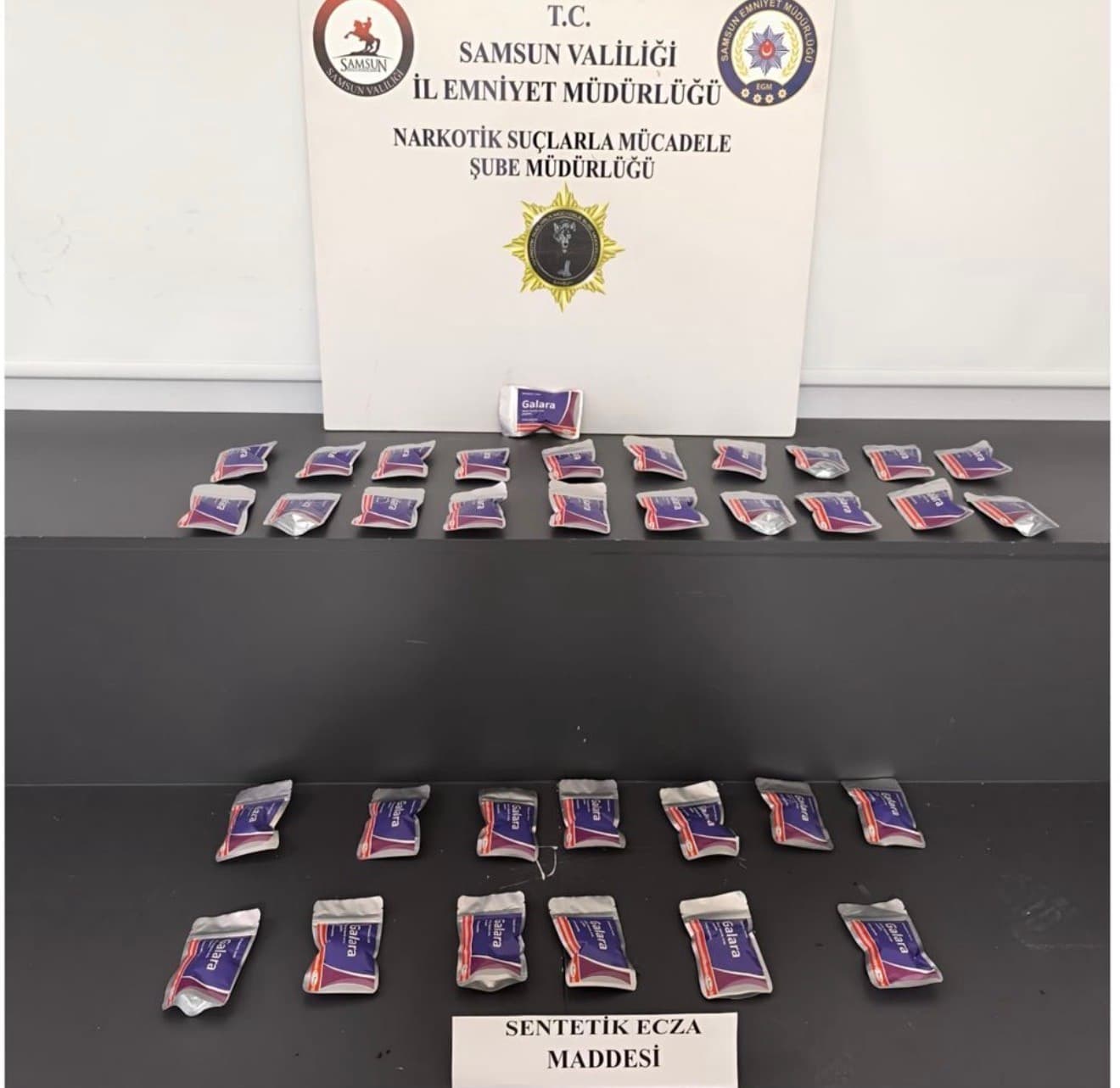 Samsun’da zehir operasyonu: 9 gözaltı
