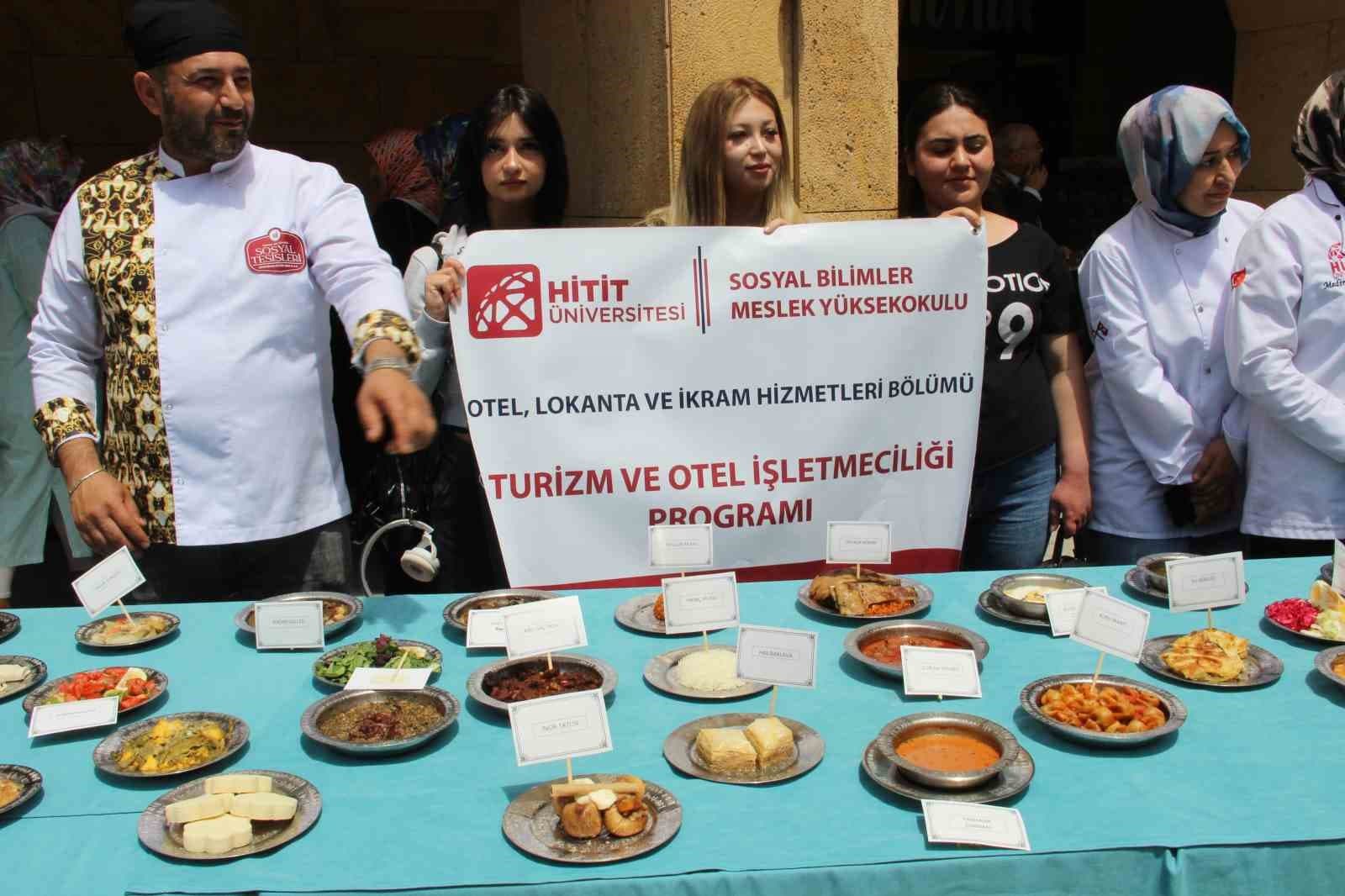 Çorum’da gastronomi şöleni başladı: Binlerce yıllık mutfak kültürü dünyaya tanıtılıyor
