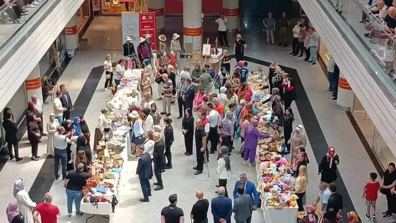 ADEM’in üreten kadınları eserlerini sergiledi