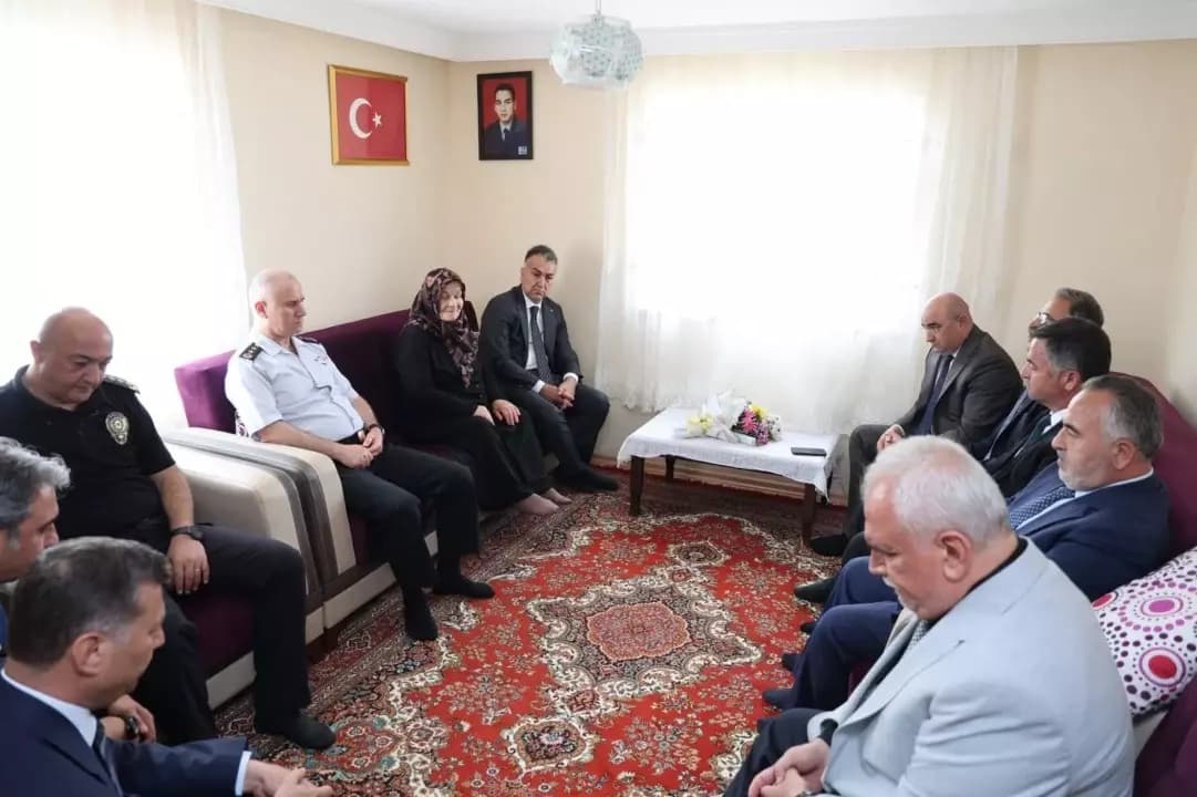 15 Temmuz Şehidi ve Gazisine anlamlı ziyaret