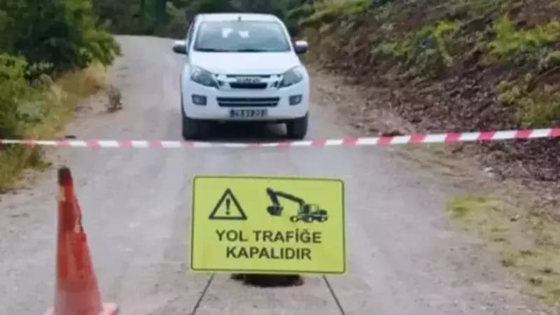 Heyelan nedeniyle yol çalışması yapılacak