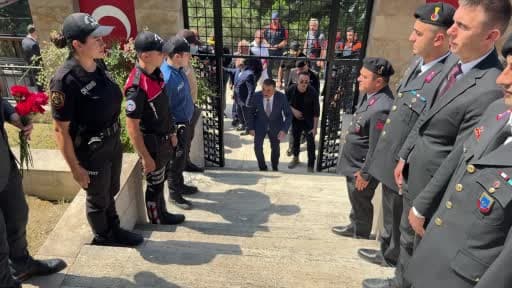 15 Temmuz Demokrasi ve Milli Birlik Günü’nde şehitlik ziyareti
