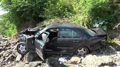 Ordu’da otomobil 30 metreden deniz kıyısına uçtu: "Uçak düşüyor zannettim"