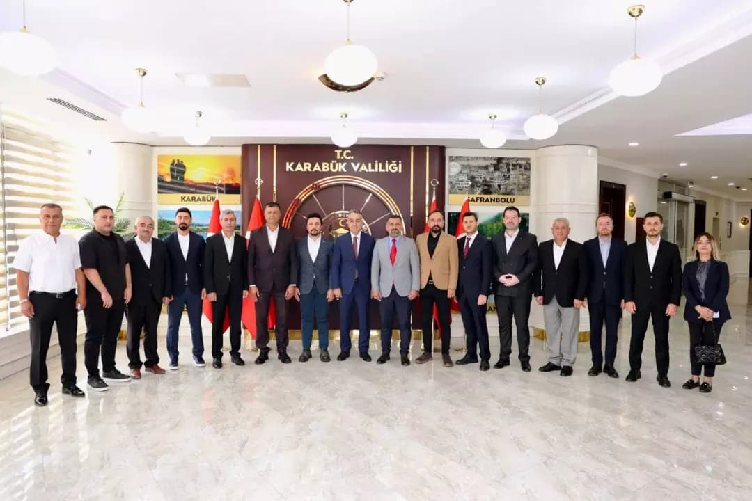 AK Parti Safranbolu İlçe Yönetiminden Vali Oktay Çağatay'a Ziyaret