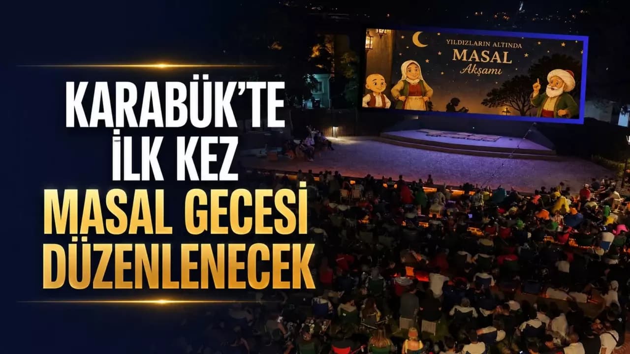 Karabük'te Çocuklar Yıldızların Altında Masallarla Buluşacak